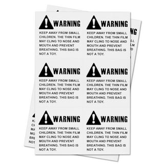 1.5 inch  Caution & Warning: Candle Safety Warning Stickers –  OfficeSmartLabels