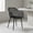 Black, variant on GVN Set of 4 Heavy Duty Modern Dining Chair with Airy Hollow Backrest-Black, Dining Room Chairs, Lounge Chair for Kitchen, Dining, Bedroom, Living