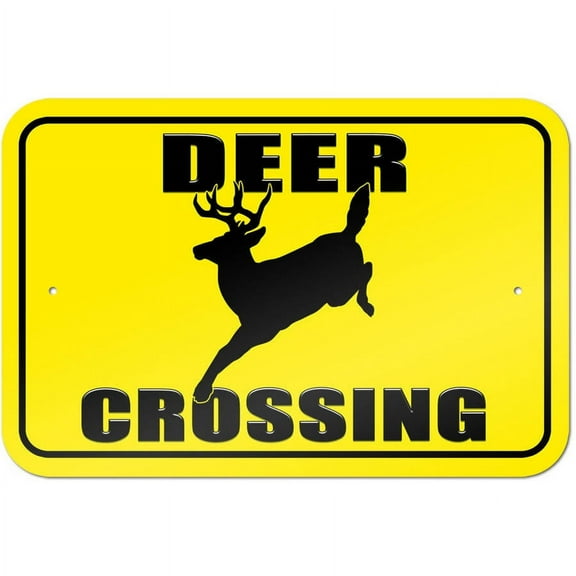 Deer Crossing Sign