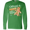 thumbnail image 3 of Inktastic Official Cookie Tester Cute Gingerbread Long Sleeve T-Shirt, 3 of 5
