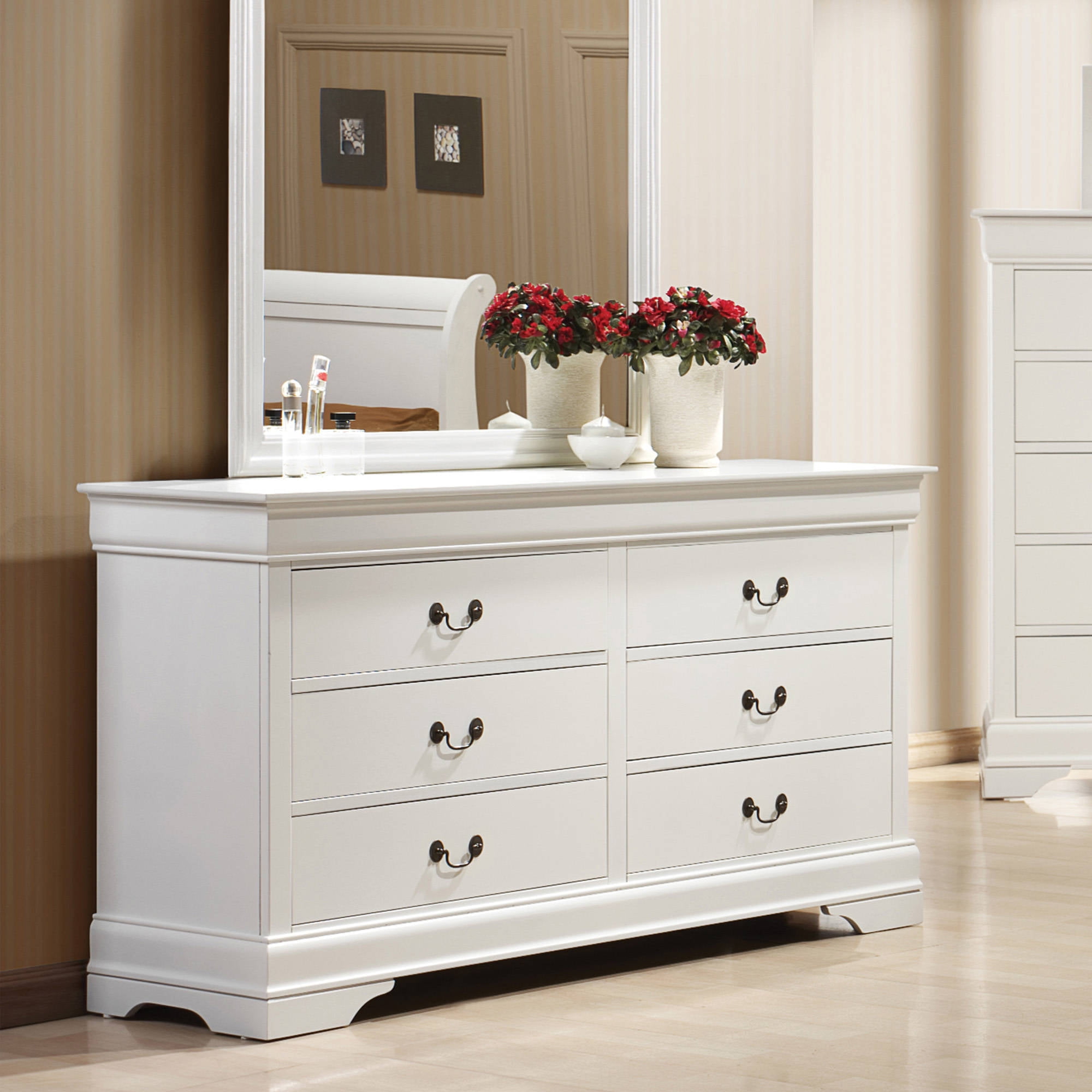 Coaster Company Louis Philippe Dresser White