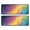 Colorful Galaxy Pattern, variant on Kitchen Rugs Sets Of 2,Colorful Galaxy Pattern Anti Fatigue Kitchen Mat Rugs Non Slip Washable,Decorative Kitchen Floor Mats for Kitchen,Sink,Laundry,17"x47"+17"x47"