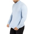 thumbnail image 4 of X RAY JEANS Mens Turtleneck Sweater Pullover, Powder Blue, L, 4 of 10