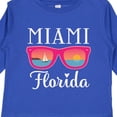 thumbnail image 4 of Inktastic Miami Florida Vacation Beach Trip Girls Long Sleeve Toddler T-Shirt, 4 of 5