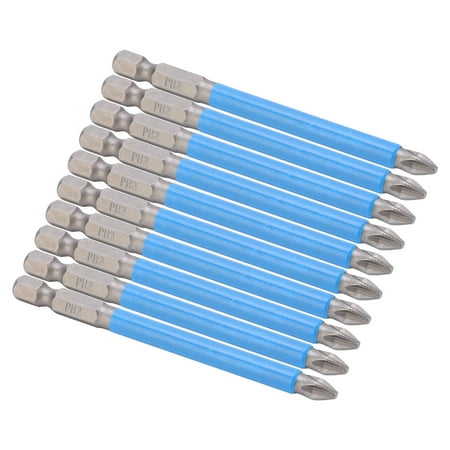 

Screwdriver Bit Deep Anti-rust Coating On Surfaces Alloy Steel Materials PH2 Screwdriver Bit For Disassembly And Assembly Of Furniture