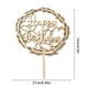 thumbnail image 3 of Yuarrent 5 piezas suministros de decoración de pasteles feliz cumpleaños herramientas de para hornear velas de cumpleaños banderines decoración Kits de decoración para fiestas JM01360 Yuarrent HA011938-02, 3 of 5