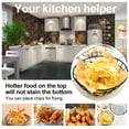 thumbnail image 4 of Panier de Rangement Conteneur Passoire Portable en Acier Inoxydable Résistant à la Chaleur Passoire de Cuisine Accessoires pour Frites Frites Poulet Grand, 4 of 6