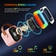 thumbnail image 3 of Máquina de karaoke Peski portátil Bluetooth con 2 micrófonos para niños, 3 of 8