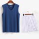 thumbnail image 3 of Conjunto Deportivo de los Hombres, Moda Casual de Color Sólido Cuello en V sin Mangas de Elasticidad Superior para el Desgaste Al Aire Libre, Traje Atlético de Humedad, 3 of 5