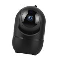 thumbnail image 3 of Smart Camera 1080P 360 Degrees Camera HD WiFi Wireless Pet Baby Videocámara, Enchufe de la UE, Negro, Cámara Inevent AF000084-14B, 3 of 7