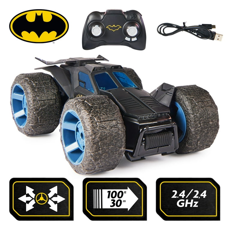 Free Shipping! DC Comics, Batman Stunt Force Batmobile