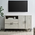 thumbnail image 4 of Pemberly Row 56" Wood and Metal Detailed Door Frame Sideboard in Birch, 4 of 4