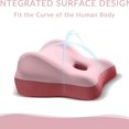 thumbnail image 3 of Sweet Surrender Couples Pillow - 2025 New Cushion for Couples, Low Profile Wedge Pillow with Memory Foam, Waist & Neck Support, Multi-Position Comfort (Yellow), 3 of 9