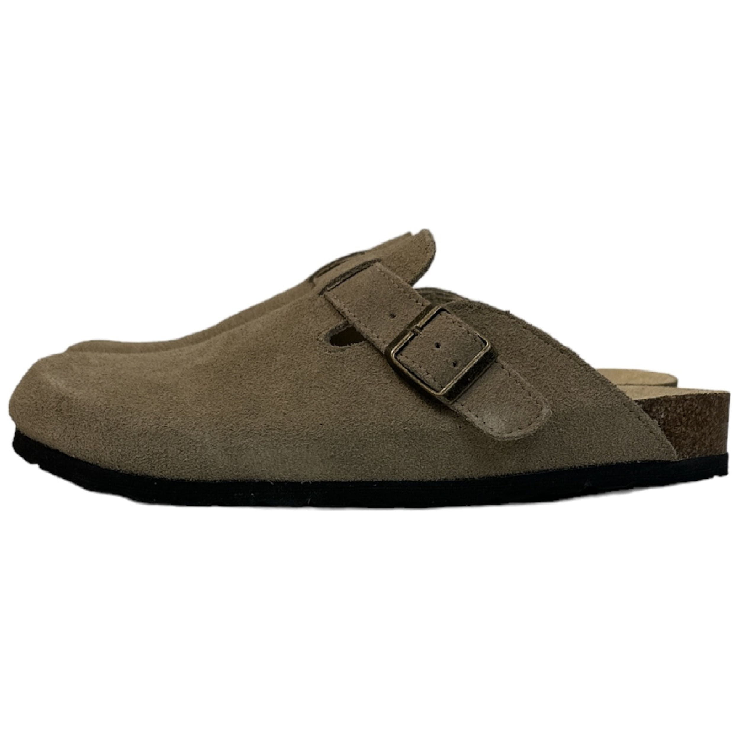 white mountain bari clog taupe