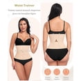 thumbnail image 4 of Werena Waist Trainer for Women Corset Shapewear Tummy Control Waist Cincher Underbust Postpartum Girdle Body Shaper - 9.5 inch, 4 of 8