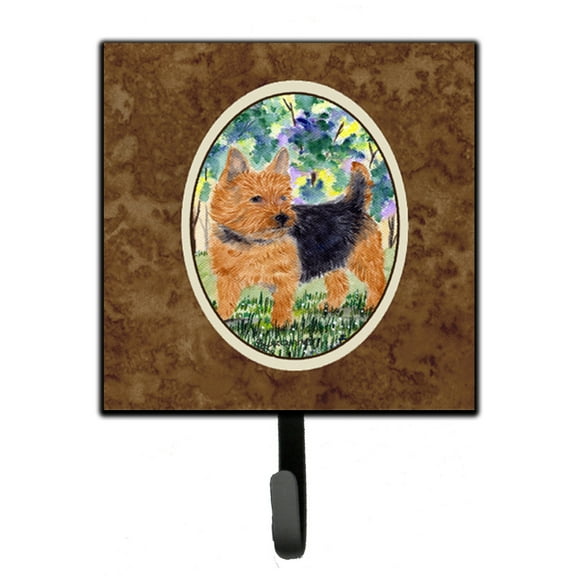 Carolines Treasures SS8218SH4 Norwich Terrier Leash Holder or Key Hook, Small, Multicolor