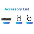 thumbnail image 2 of Estbridge4 Channel Portable Recording Sound Card 192kHz 4-in 2-out Professional Sound Card Volume Control Usb Computer Driver Free for Live Recording Karaoke, 2 of 10