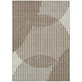 thumbnail image 2 of Addison Rugs Chantille Indoor/Outdoor Transitional Geometric, Abstract Brown Washable Rectangle Rug, 2'6" x 3'10", 2 of 6