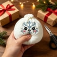 thumbnail image 5 of Cute Plush Stress Relief Toy, Christmas Fidget Squeeze Toy for Holiday Party Favor, Desktop Tabletop Decor, Christmas Stocking Stuffer Gift (8cm/3.15in), 5 of 9
