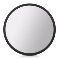 thumbnail image 1 of Bouclair Black Round Framed Mirror, 1 of 10