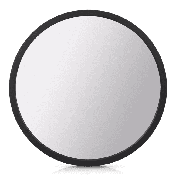 Bouclair Black Round Framed Mirror
