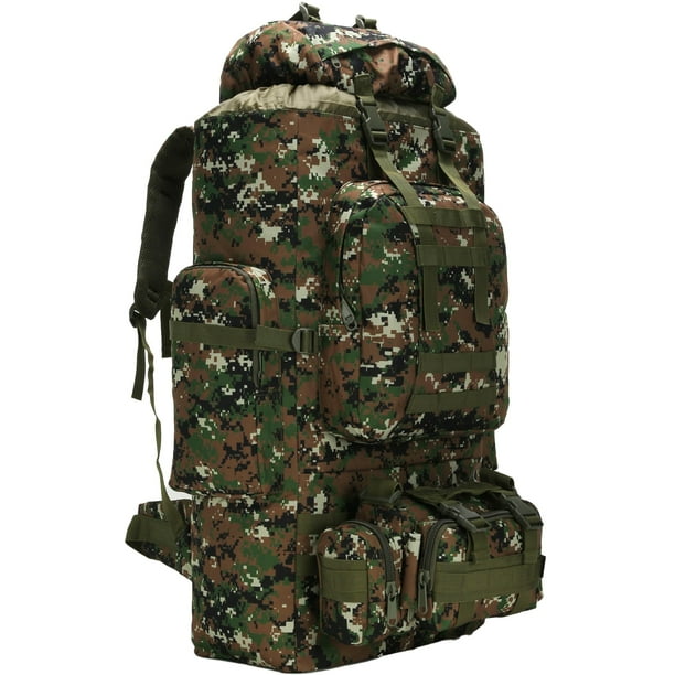 Mochila de senderismo y camping King'sGuard 100L con sistema Molle