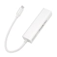 thumbnail image 4 of Station d'Accueil RJ45, Transfert de Données Haute Vitesse Plug And Play Adaptateur USB C Professionnel Performance Stable Compact en Alliage d'Aluminium pour Appareils USB C, 4 of 7