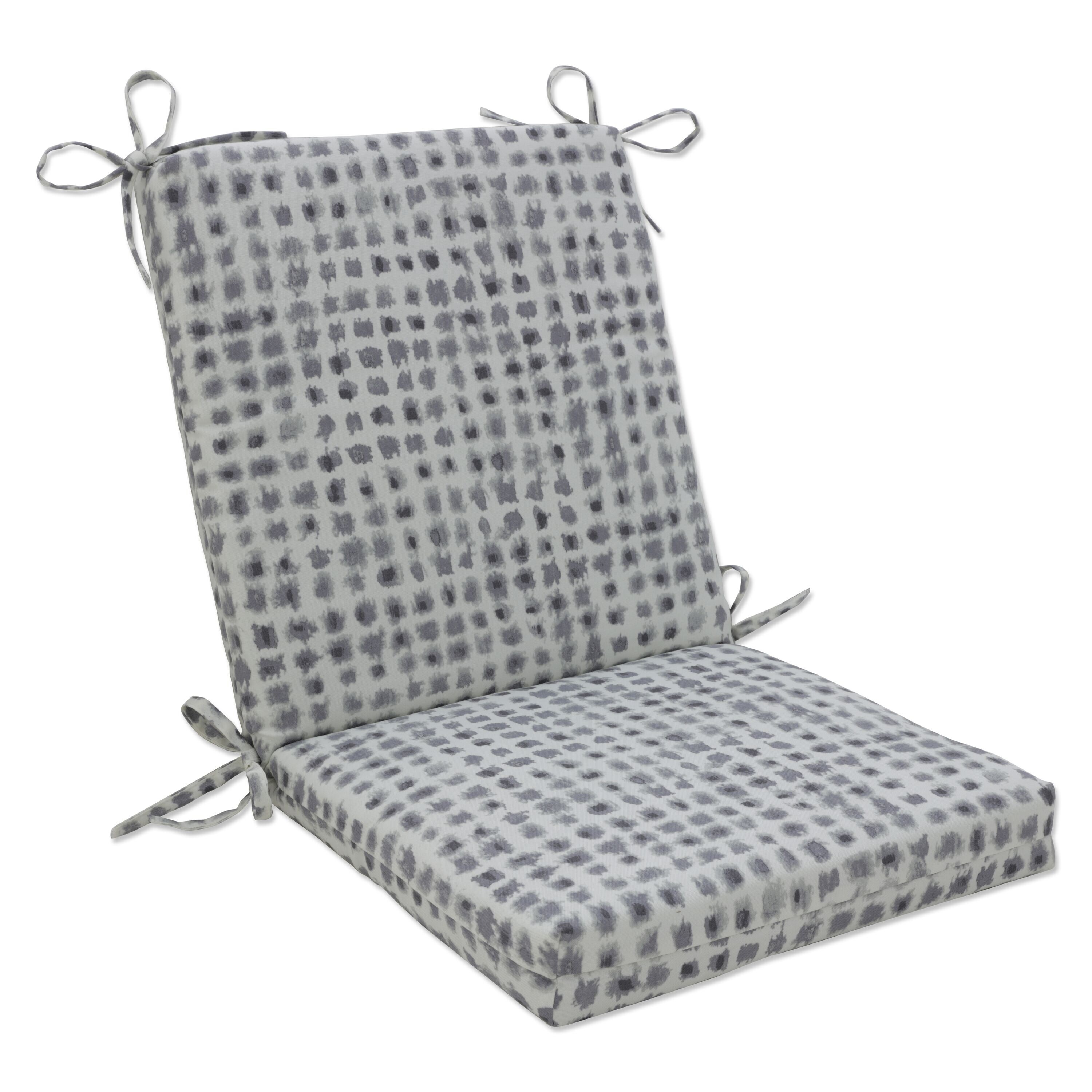Pillow Perfect Outdoor Indoor Alauda Frost Chair Cushion 36.5 X 18 X