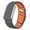 Dark Gray+Orange, variant on Band for Whoop 5.0 – Premium Metal + TPU Basic Strap with Secure Sensor Holder, Adjustable Hook & Loop Wristband for Sports, Fitness, Sleep Tracking and Daily Wear,Orange