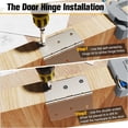 thumbnail image 4 of Door Hinge Latch Installation Kit, Accurate Door Hinge Mortiser Latch Kit  for Home Renovation, 4 of 7