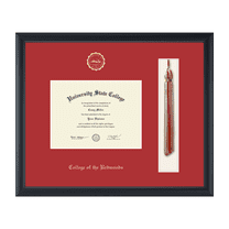 College of the Redwoods Tassel Diploma Frame, Document Size 8" x 6"