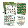 thumbnail image 1 of 24 tarjetas de juego de Bingo de fútbol, ​​juego de vacaciones, suministros para fiesta de fútbol, ​​tarjetas de Bingo de papel para compañeros de año, 1 of 9