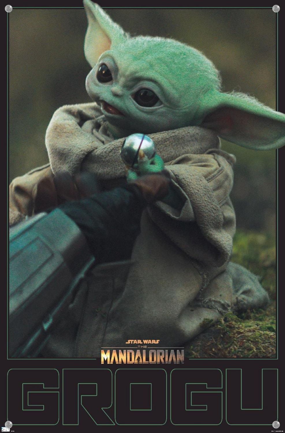 Star Wars: The Mandalorian Season 2 - Grogu Wall Poster