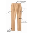 thumbnail image 5 of Woman Within Plus Size Tall Knit Hassle-Free Pull-On Elastic-Waist Pants, 5 of 5