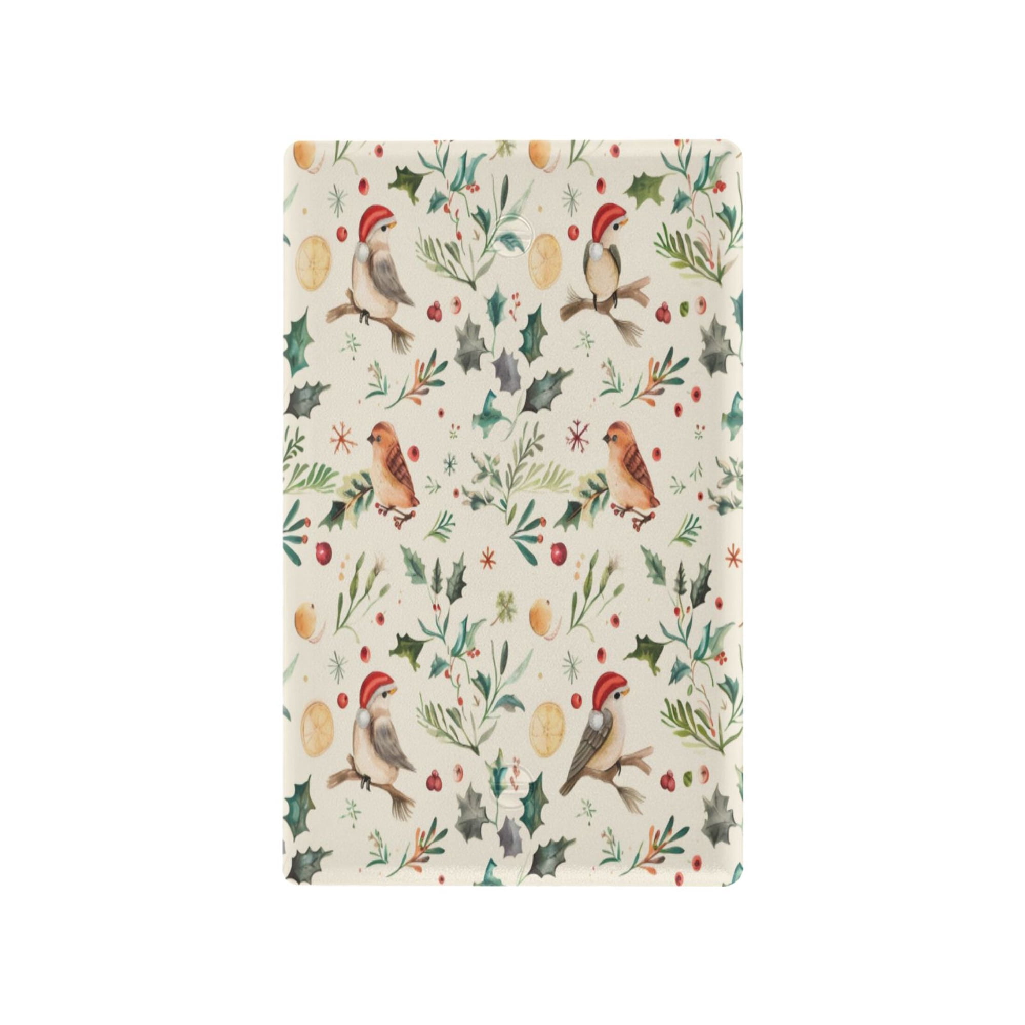 Switch Panel Switch Decoration 2.76x4.53x0.28 Inches Unused Outlet Cover Switch Plate Wall Plates Living Room Kitchen Bedroom Study Switches Christmas Bird