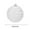 White, variant on KOYPTL 3.15In Christmas Ball Ornaments Foam Set for Tree,Shatterproof Pearl Thread Balls Hanging Bulbs Pendants for Christmas Tree Porch Yard Holiday Decorations for Xmas Birthday Party Supplies