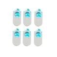 thumbnail image 4 of OULII Back to School 6Set Camera Privacy Slider for Laptop Tablet Phone White Plastic Design, 4 of 8
