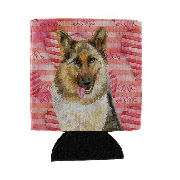Carolines Treasures BB9741CC German Shepherd Love Can or Bottle Hugger Can Hugger multicolor