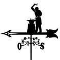 thumbnail image 2 of DOLITY Weather Vane, Yard Outdoor Farm Professional Measuring Tool, Garden Barn Blacksmith, 2 of 9