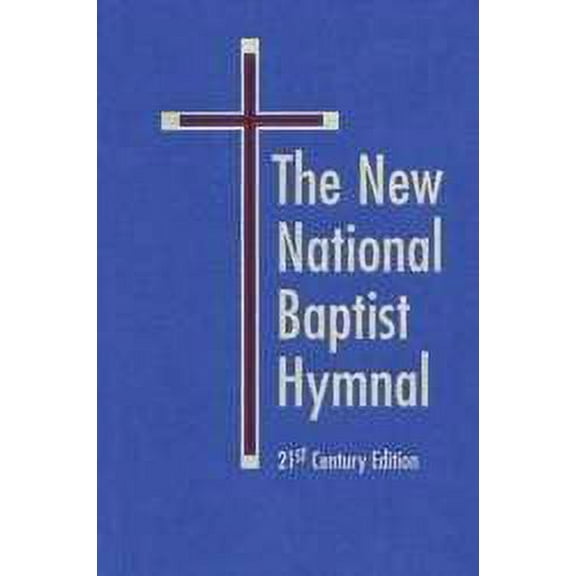 Hymnal-New National Baptist 21st Century-Regular Edition-Blue (#N24013)