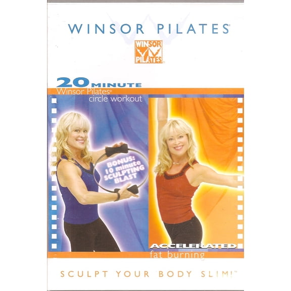 Winsor Pilates 20 Minute Circle Workout and Accelerated Fat Burning (DVD) NEW