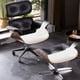 thumbnail image 5 of Leather Work Office Chairs Computer Swivel Massage Reading Rolling Chair Throne Luxury Cadeira De Escritorio Home Office T50BY My Lux Decor Round, 5 of 28