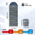 thumbnail image 2 of Saco de dormir de franela Naturehike 0°C y -40°C para 2 personas, 2 of 7