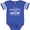 Football Blue and White, variant on Yeah My Grandma is Pretty Awesome Boys or Girls Baby Bodysuit
