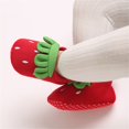 thumbnail image 2 of LNMQLPDBS Soft Sole Baby Shoes Spring Fall Cute Cartoon Strawberry Embroided Non Slip Floor Shoes Comfort Lightweight Sock Shoes Toddler Baby Shoes 6-12 Months for Prewalker First Walking, 2 of 9