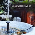 thumbnail image 4 of Solar Water Pump Kit, Promote Circulation Powerful Solar Water Fountain Pump Easy Operation  For Garden Backyard Pool Fish, 4 of 8