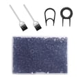thumbnail image 3 of 500 piezas de juntas tóricas Baoblaze con 2 Extractores de tecla accesorios portátil Negro Amortiguadores de interruptor de teclado, 3 of 6