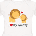 thumbnail image 4 of Inktastic I Love My Granny Boys or Girls Long Sleeve Baby Bodysuit, 4 of 5