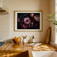 thumbnail image 4 of Mauve Nocturnal Botanica Vibes - Painting Floral Flowers Botanical Nature Modern Art Art Deco Surrealism Unframed Wall Art Print 20 x 30 inches, 4 of 7