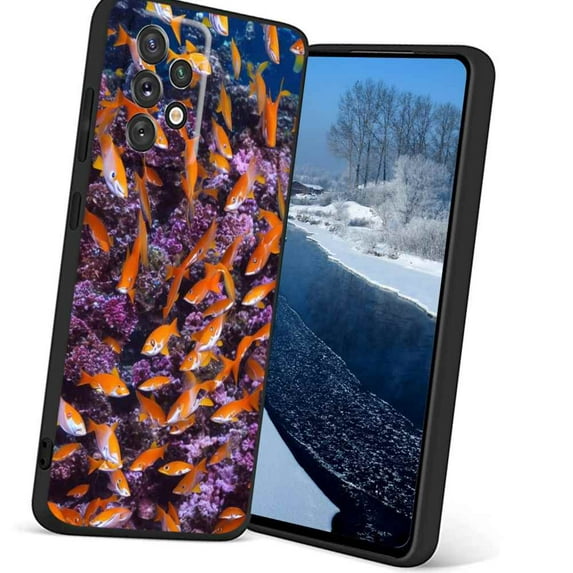 Fishes-226 Phone Case, Degined for Samsung Galaxy A32 5G Case Men Women, Flexible Silicone Shockproof Case for Samsung Galaxy A32 5G